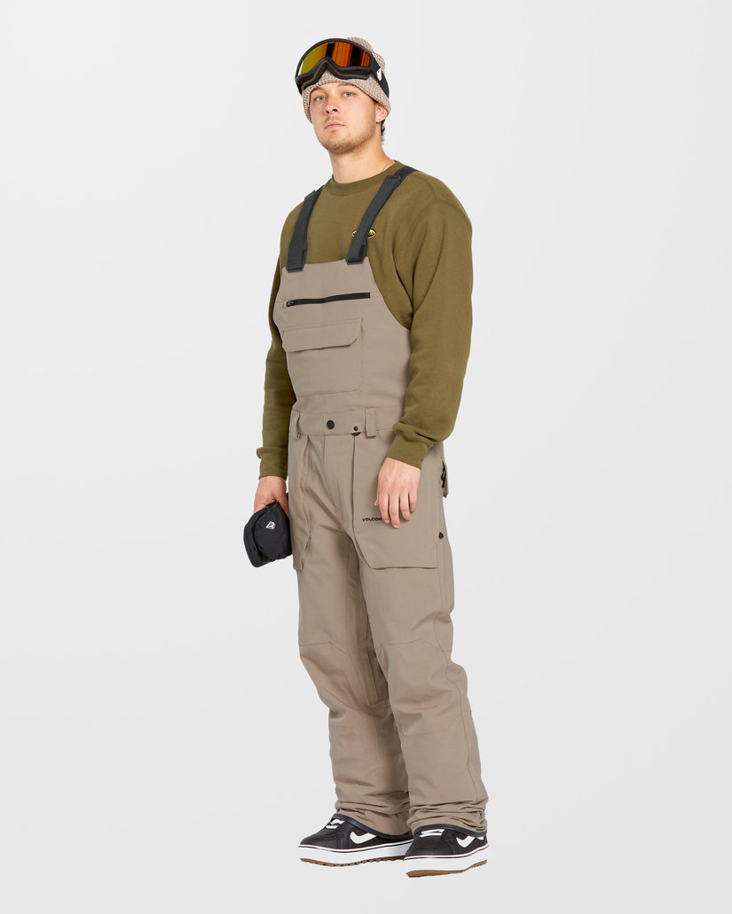 Roan Bib Overall - Chestnut Brown