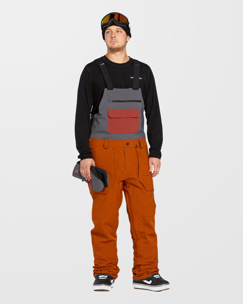 Roan Bib Overall - Caramel