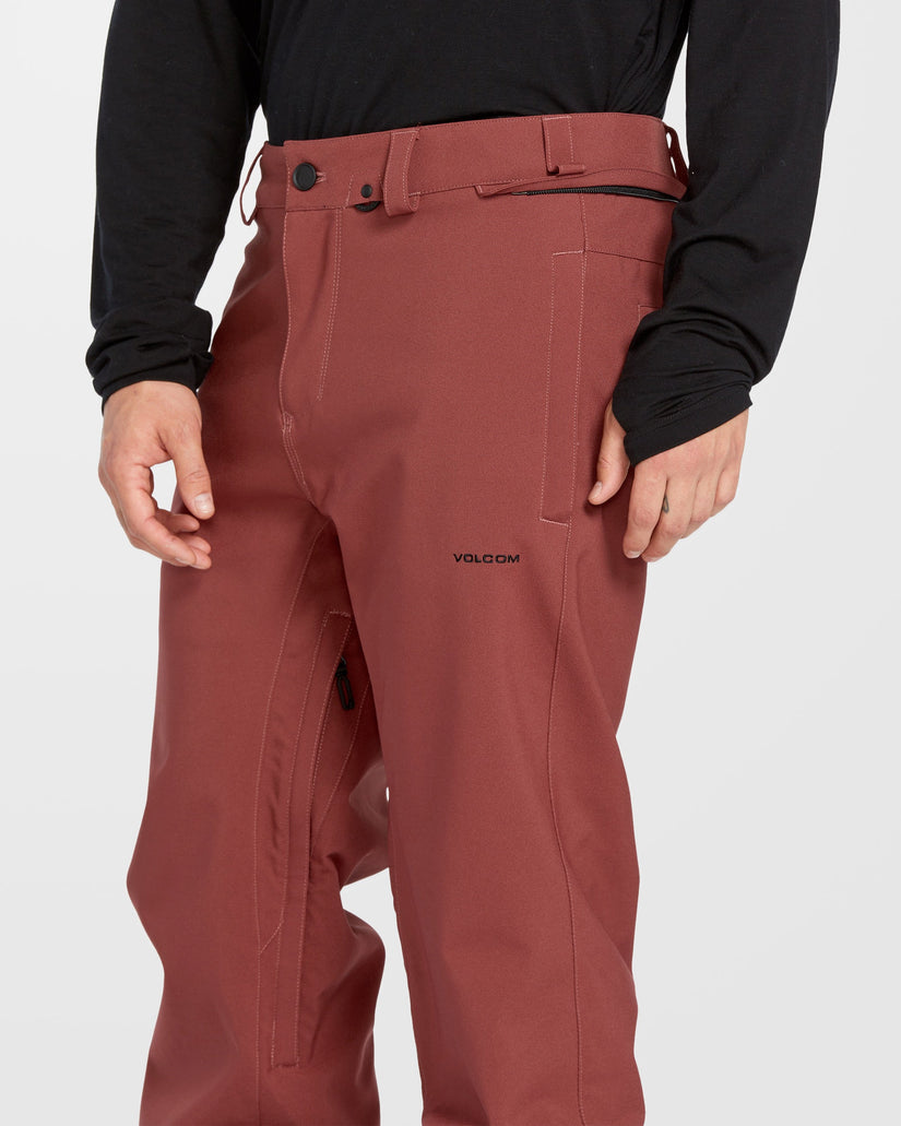 Freakin Snow Chino Trousers - Redwood