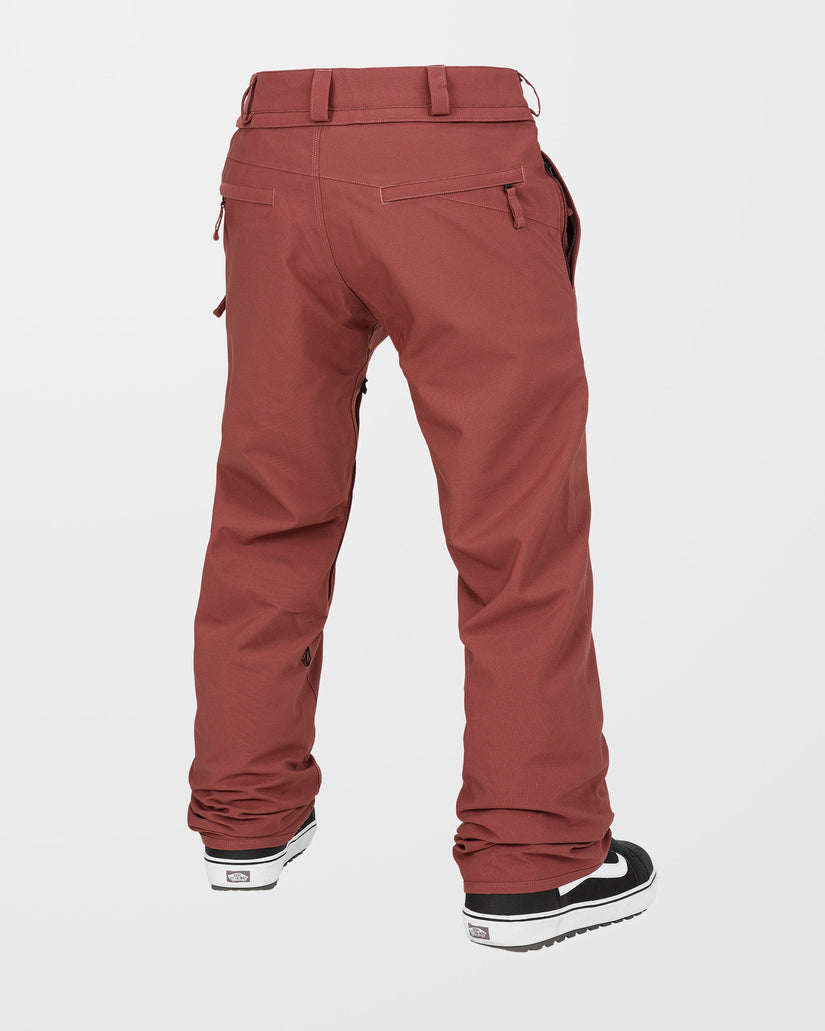 Freakin Snow Chino Trousers - Redwood