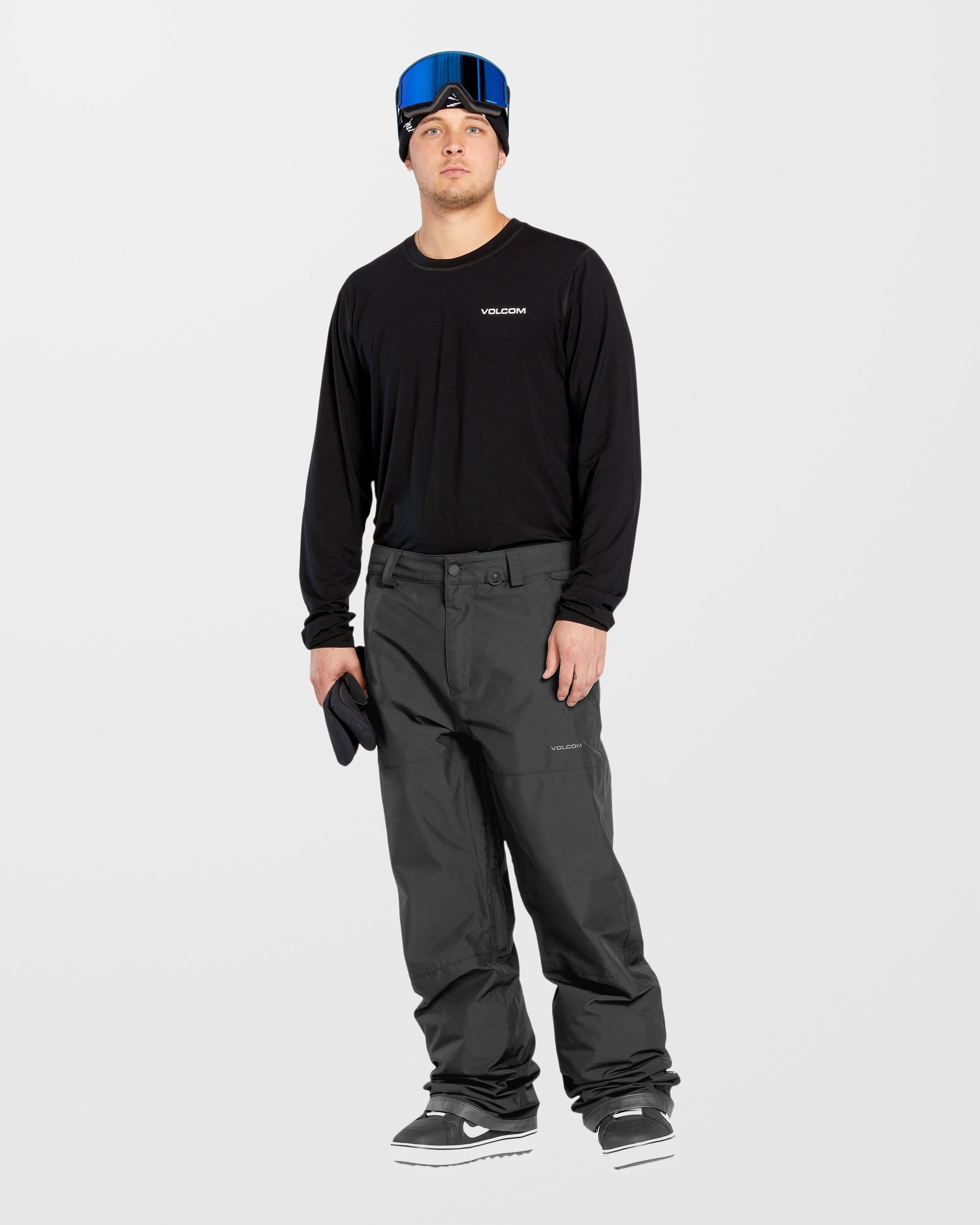 Dua Gore-Tex Trousers - Black - Men - Volcom UK - 2 Years Warranty