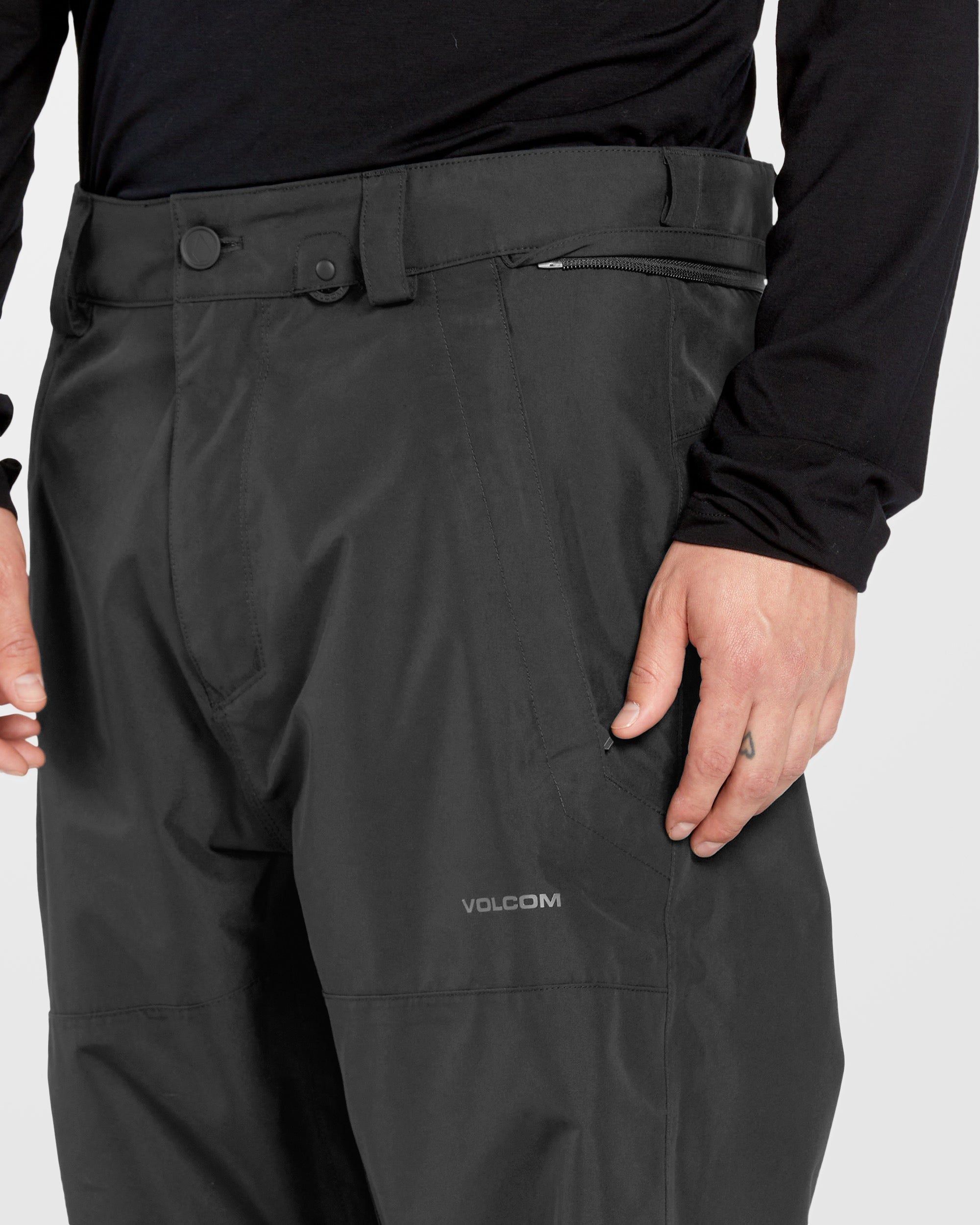 Dua Gore-Tex Trousers - Black - Men - Volcom UK - 2 Years Warranty