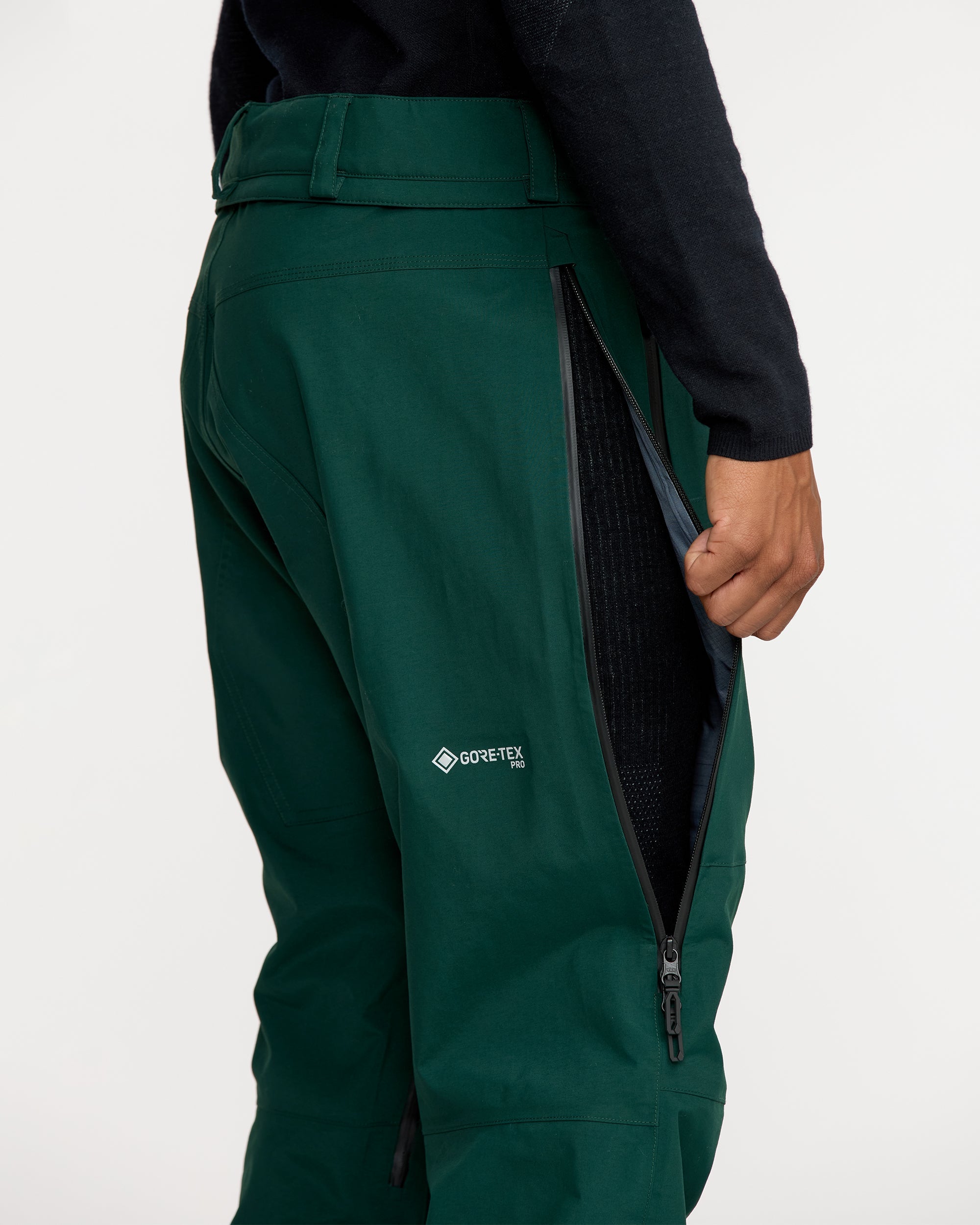 Guide Gore-Tex Pro Shell Trousers - Black Green - Men - Volcom UK
