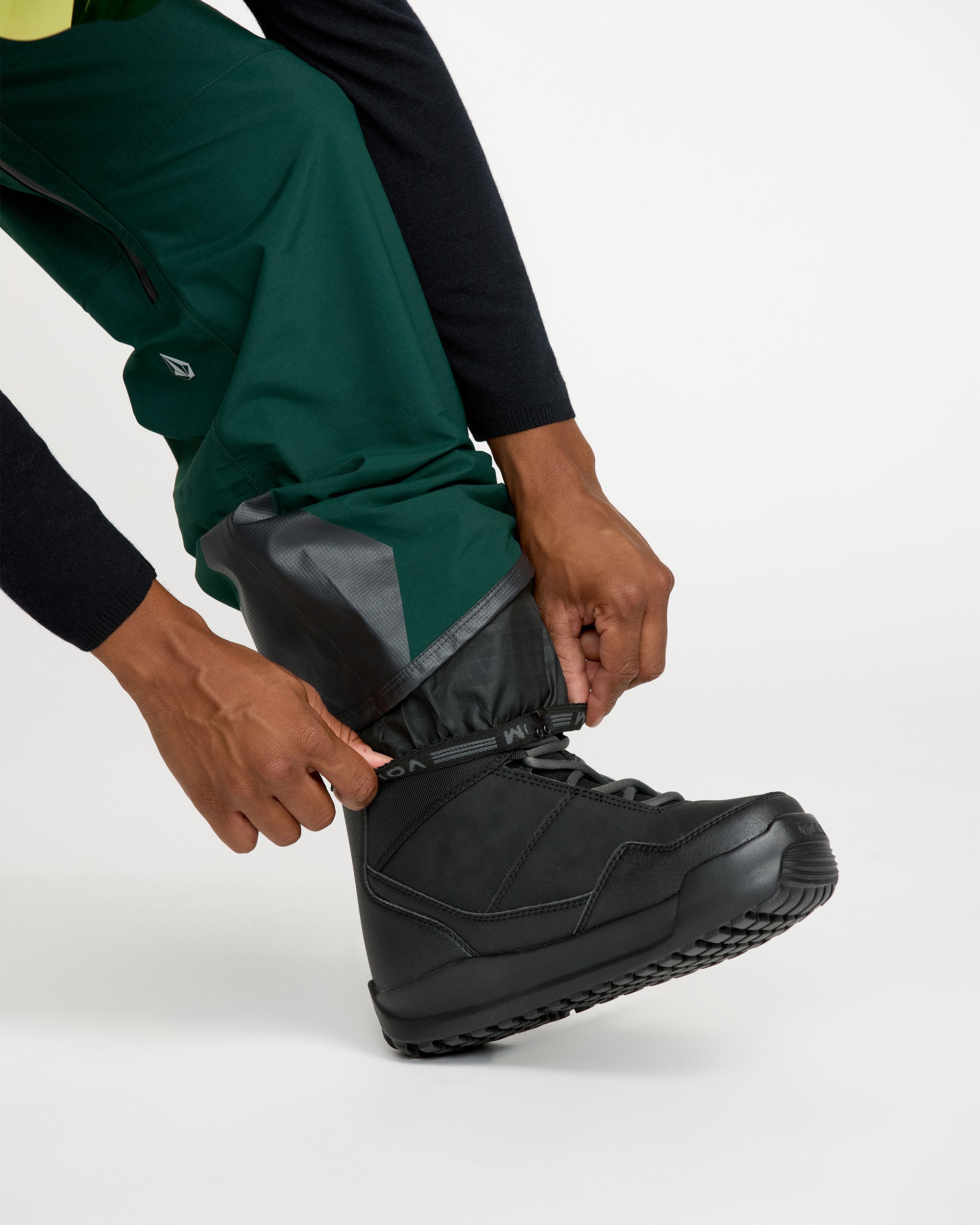 Guide Gore-Tex Pro Shell Trousers - Black Green - Men - Volcom UK