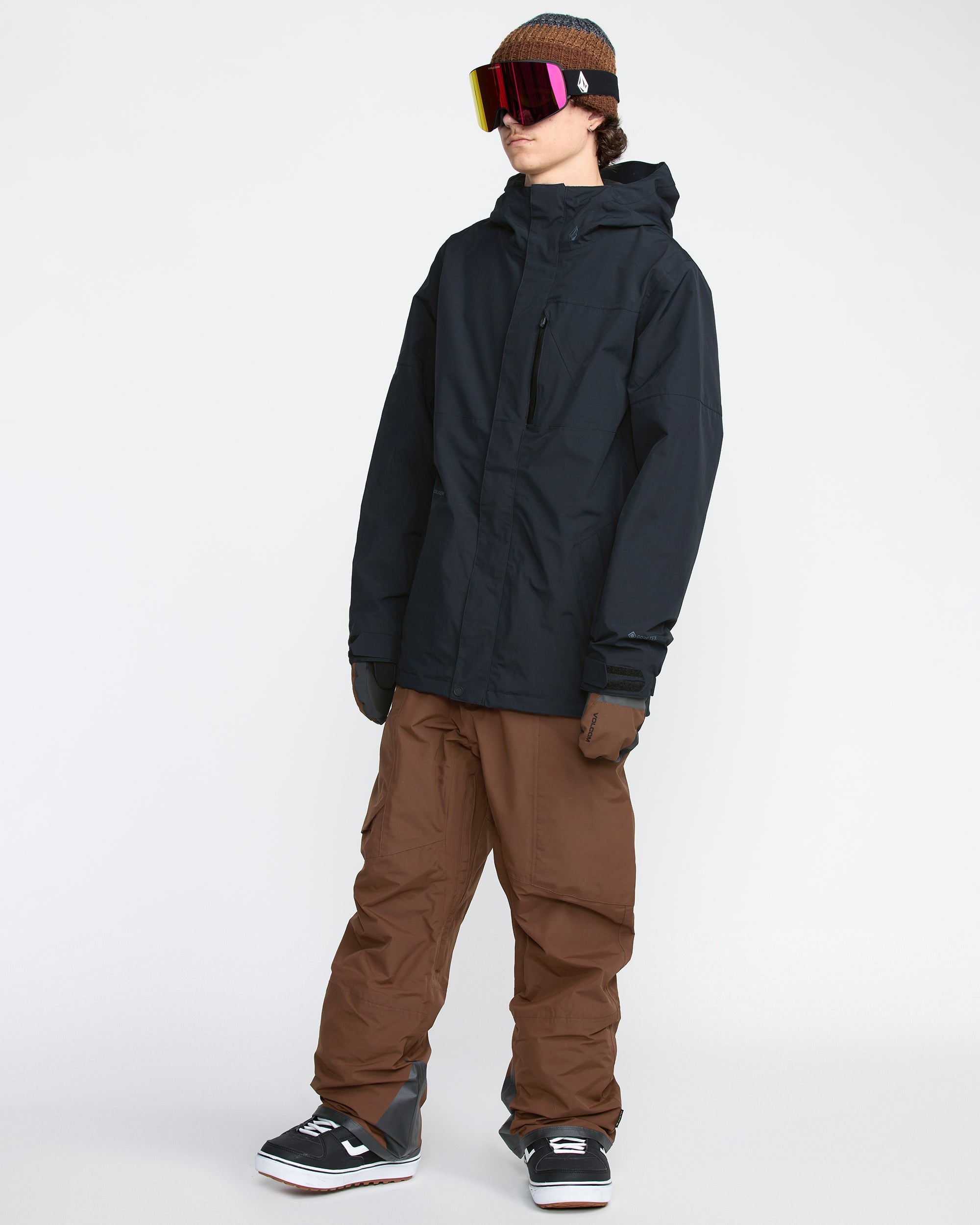 Rain Gore-Tex Bib Overall - Brown - Men - Volcom UK – Volcom