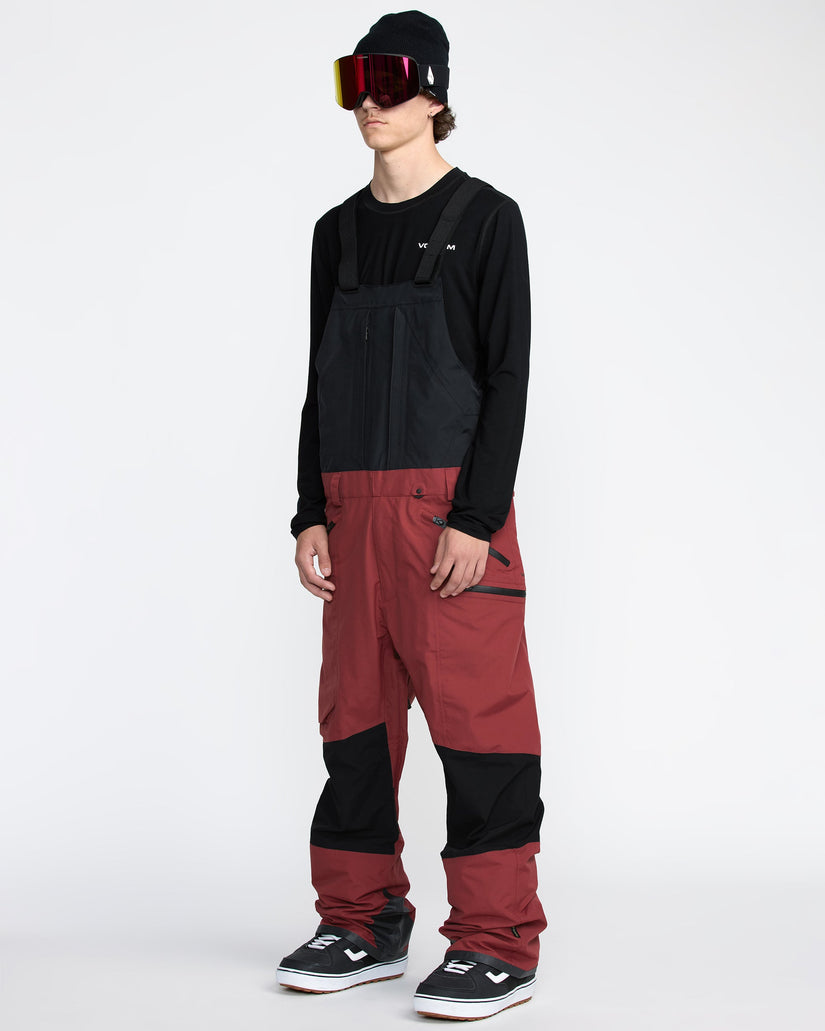 Rain Gore-Tex Bib Overall - Burnt Red