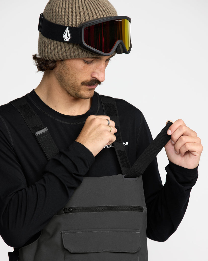 Roan Bib Overall - Dark Grey