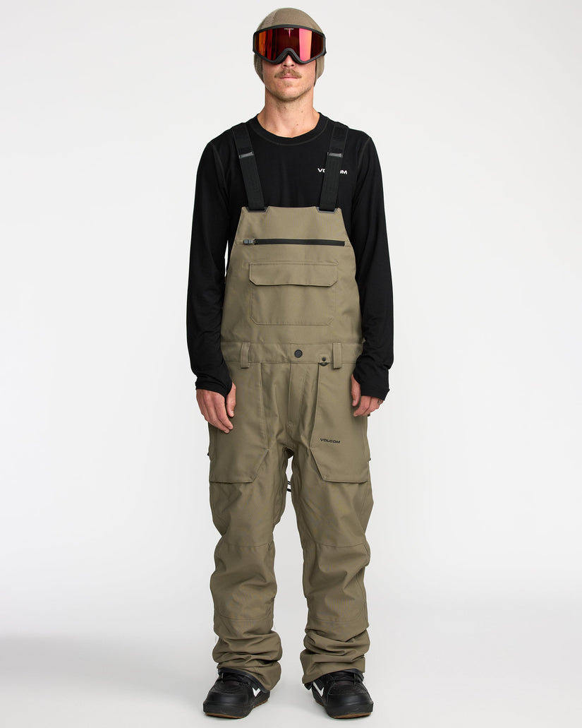 Roan Bib Overall - Military
