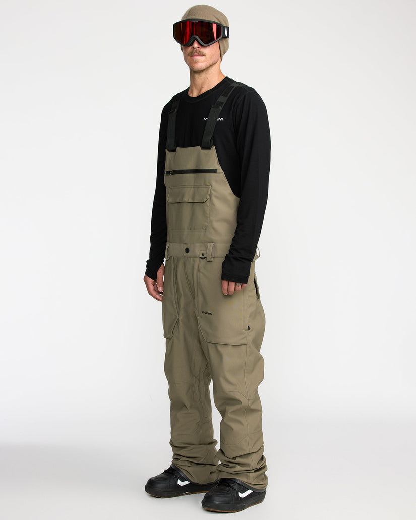 Roan Bib Overall - Military
