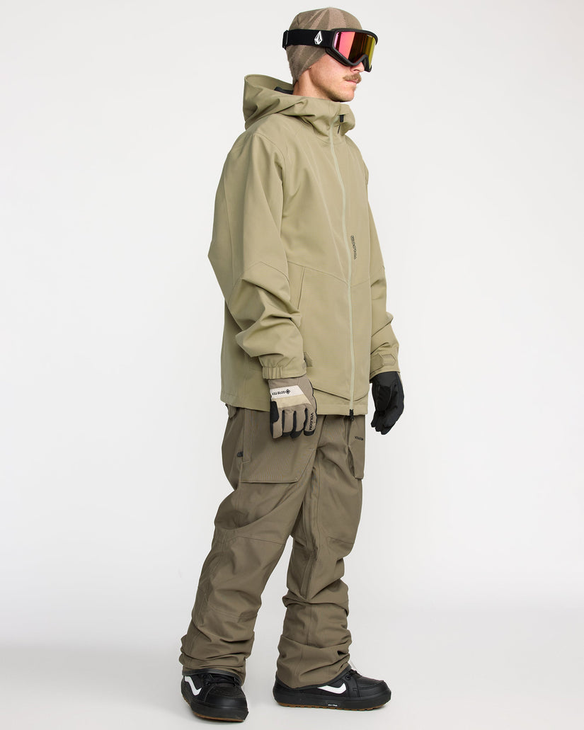 Roan Bib Overall - Military