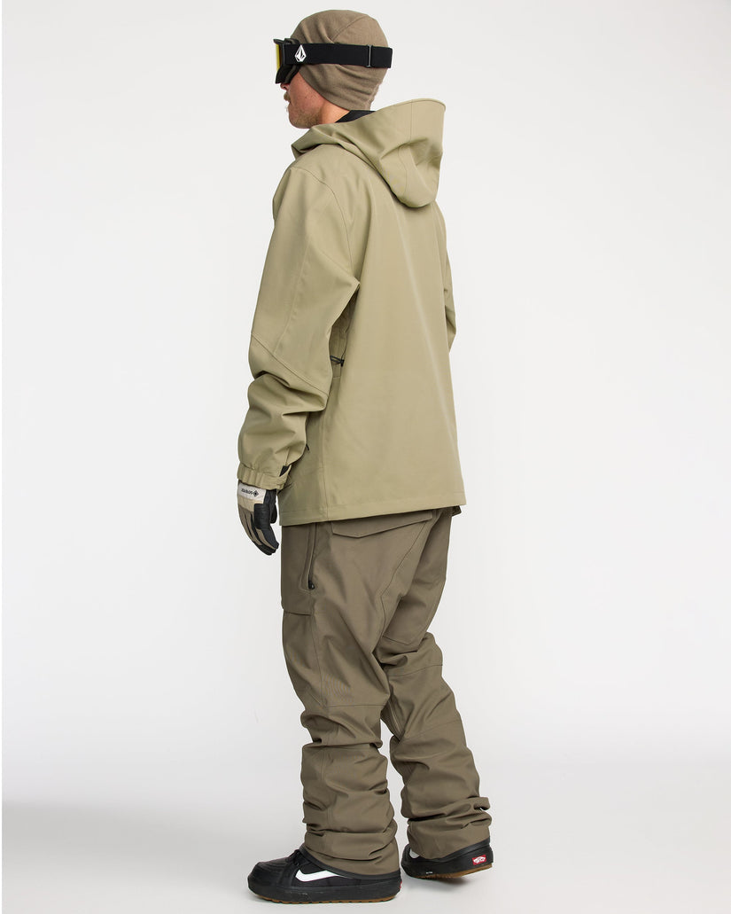 Roan Bib Overall - Military