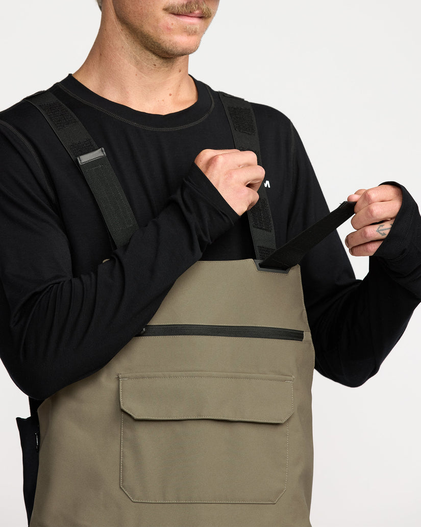 Roan Bib Overall - Military