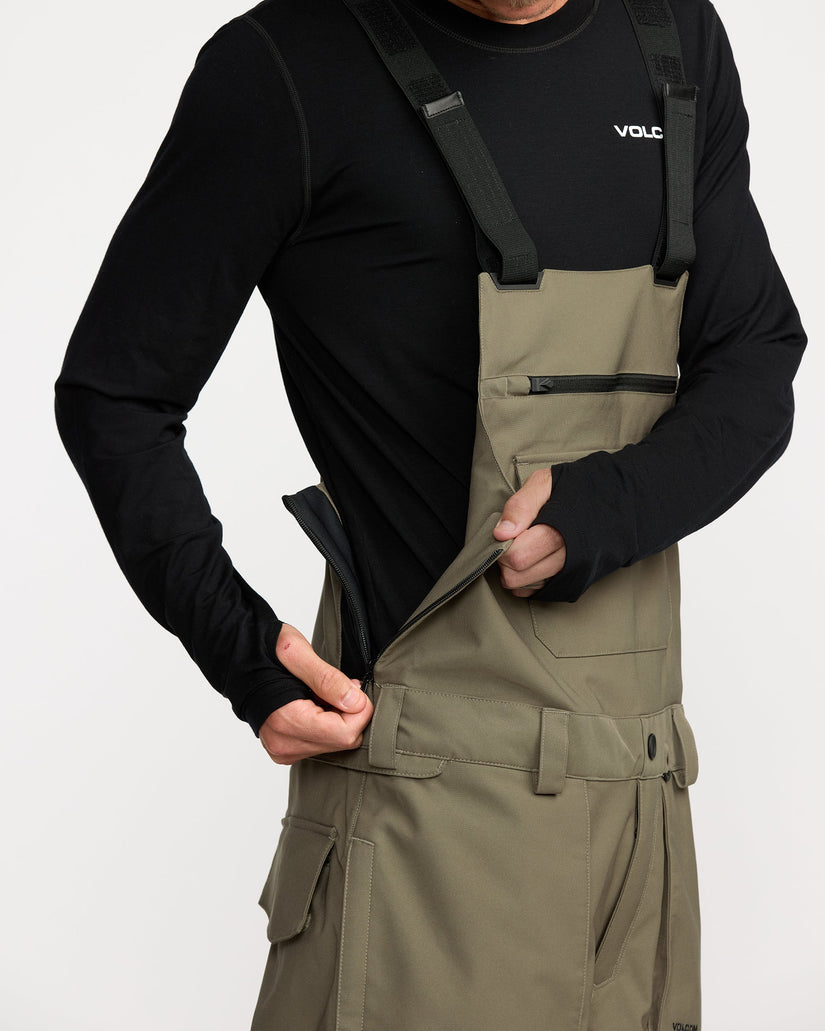Roan Bib Overall - Military