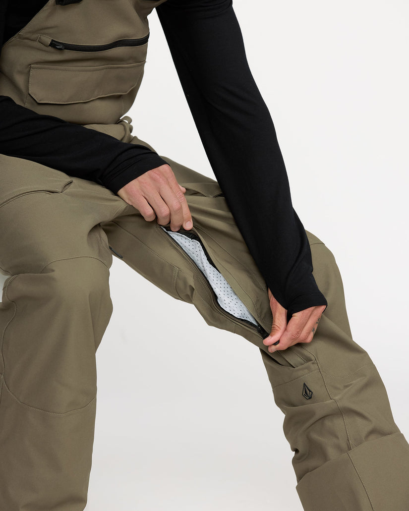 Roan Bib Overall - Military