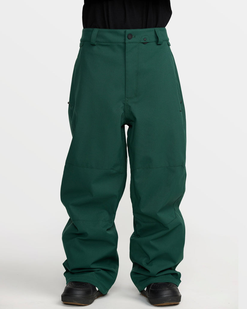 Snow Billow Trousers - Black Green