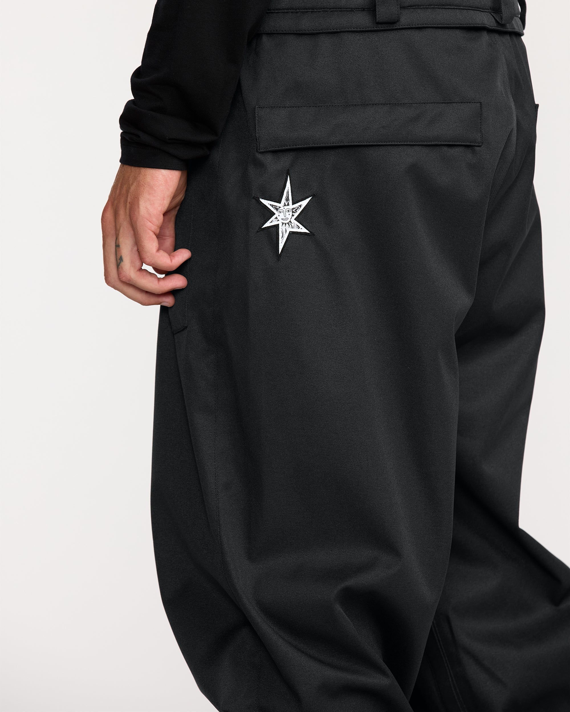 Arthur 20K Trousers - Black - Men - Volcom UK – Volcom United Kingdom