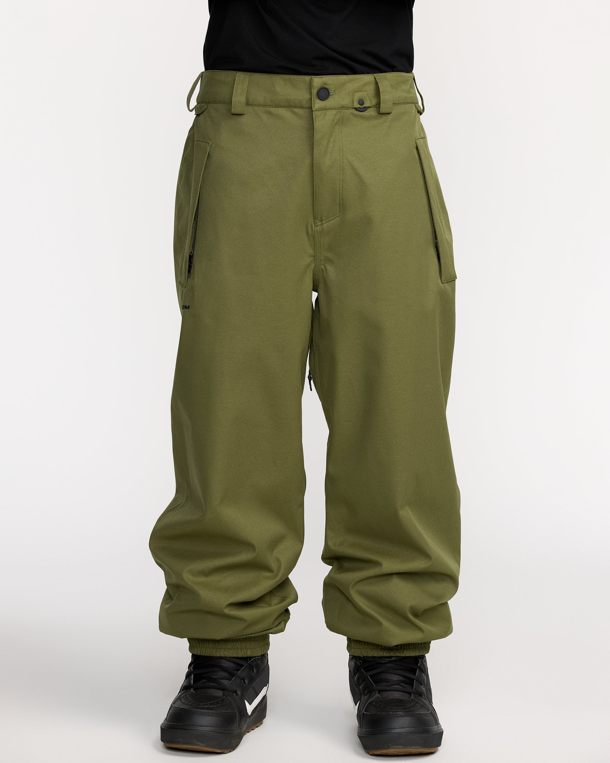 Longo Gore-Tex Trousers - Dark Olive - Men - Volcom UK – Volcom