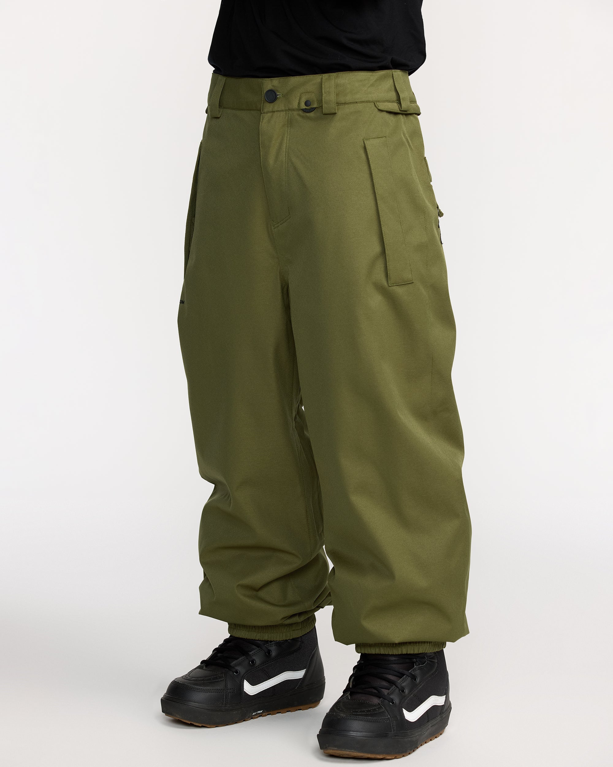 Arthur 20K Trousers - Dark Olive - Men - Volcom UK – Volcom United