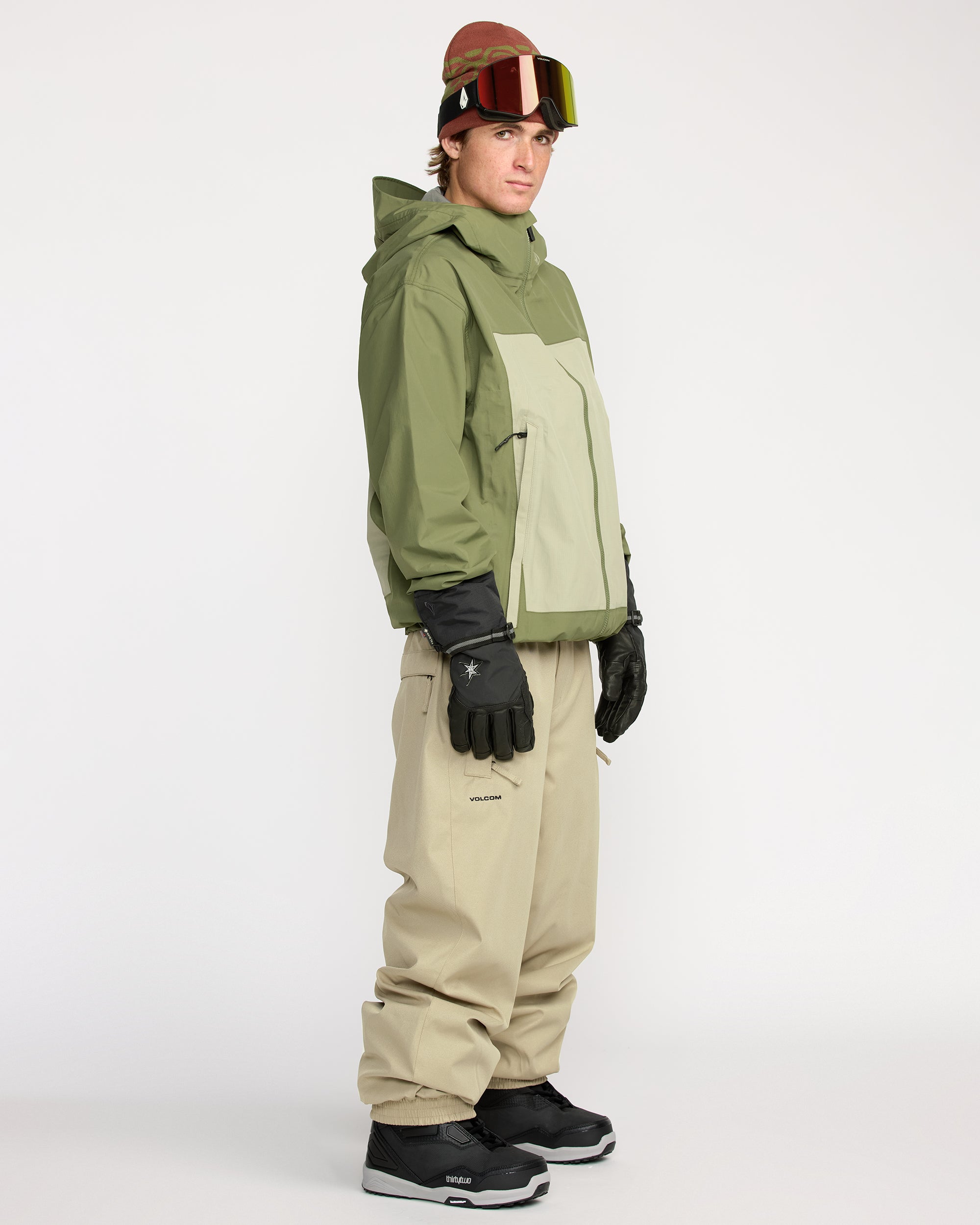 Arthur 20K Trousers - Moss Green - Men - Volcom UK – Volcom United