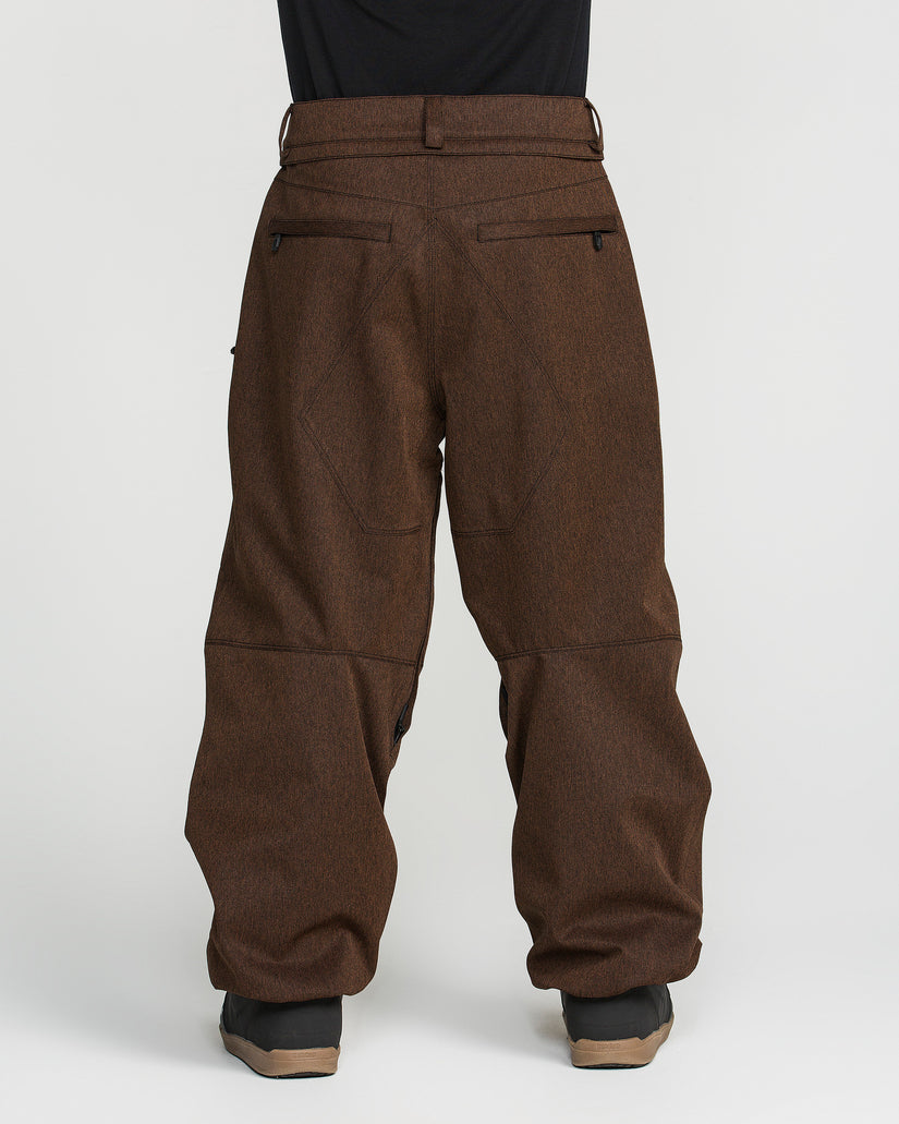 Snow Billow 10K Trousers - Brown Denim