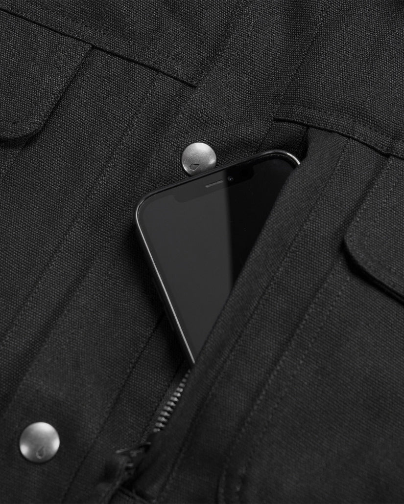 Breckin Insulated Jacket - Black
