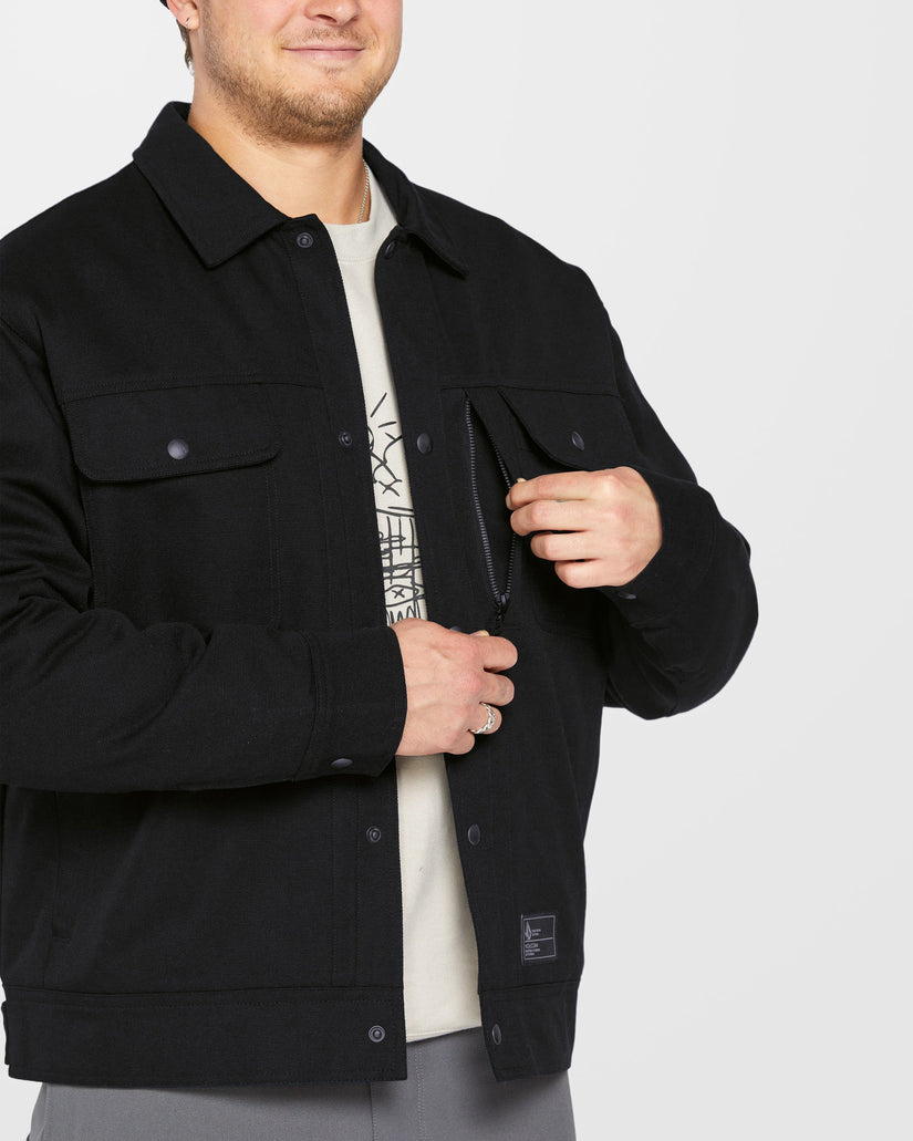 Breckin Insulated Jacket - Black