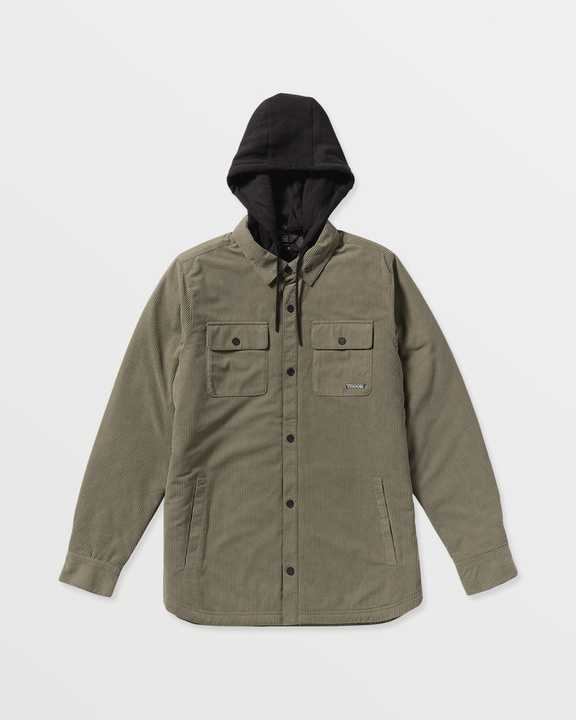 Kenson Insulated Flannel Jacket - Military