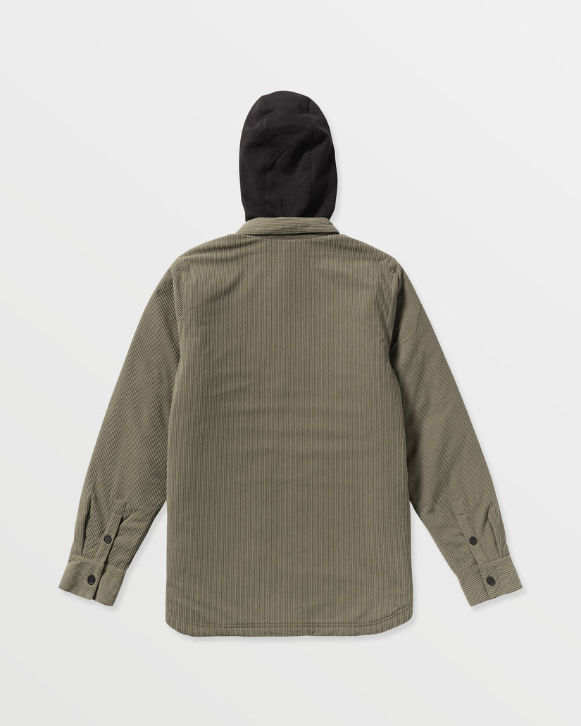 Kenson Insulated Flannel Jacket - Military