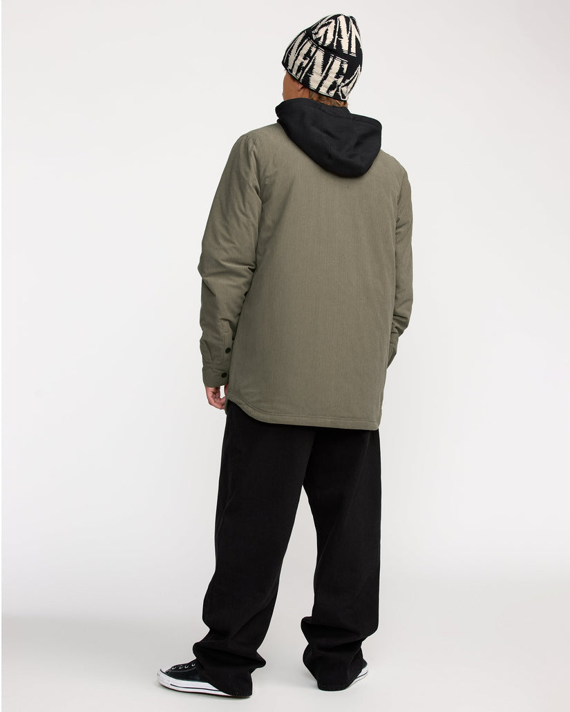 Kenson Insulated Flannel Jacket - Military