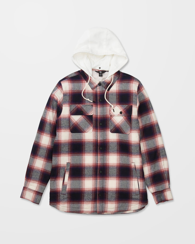 Enson Insulated Riding Flannel Jacket - Blue