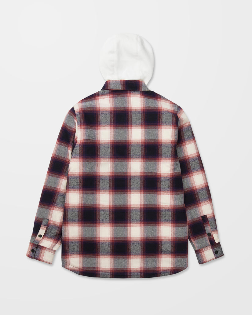 Enson Insulated Riding Flannel Jacket - Blue