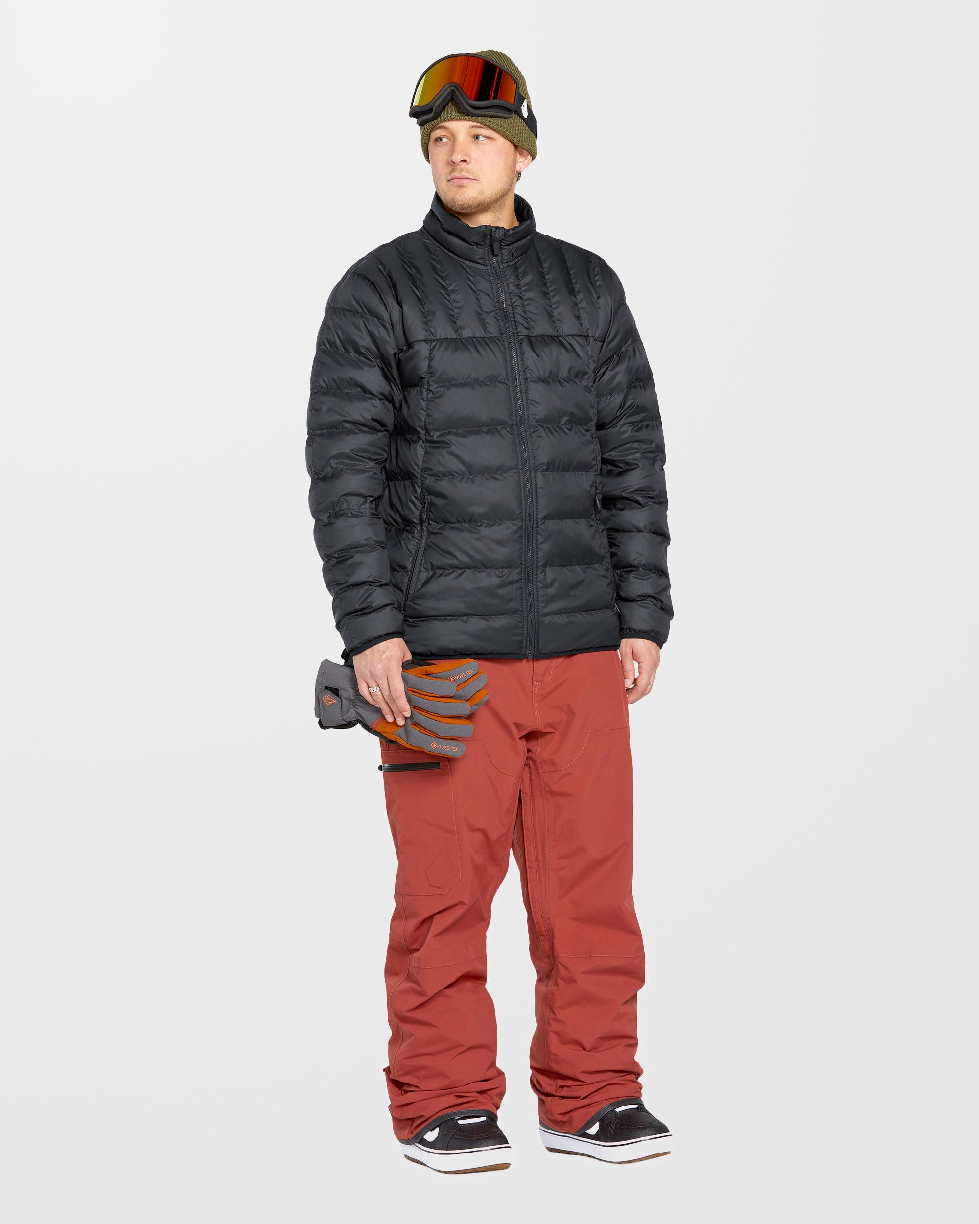 Puff Puff Jacket - Black - Men - Volcom UK - 2 Years Warranty