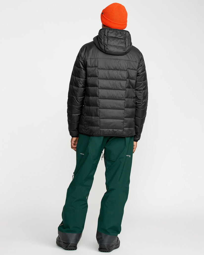 Puff Puff Hooded Jacket - Black