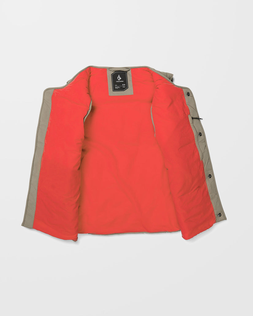 Layered Up Vest - Chestnut Brown