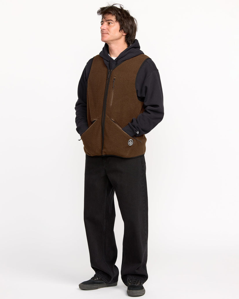 Snowdrift Vest - Brown