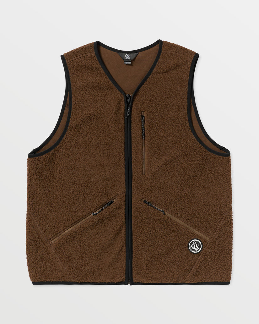 Snowdrift Vest - Brown