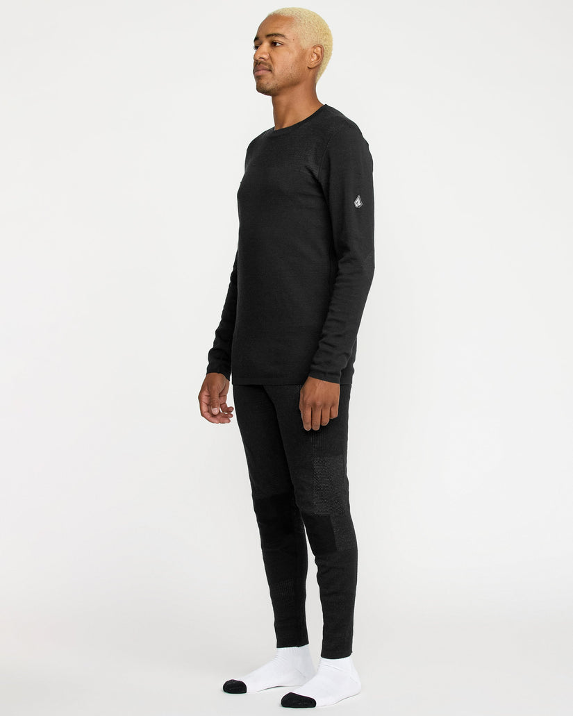 M Engineered Base Layer Top - Black