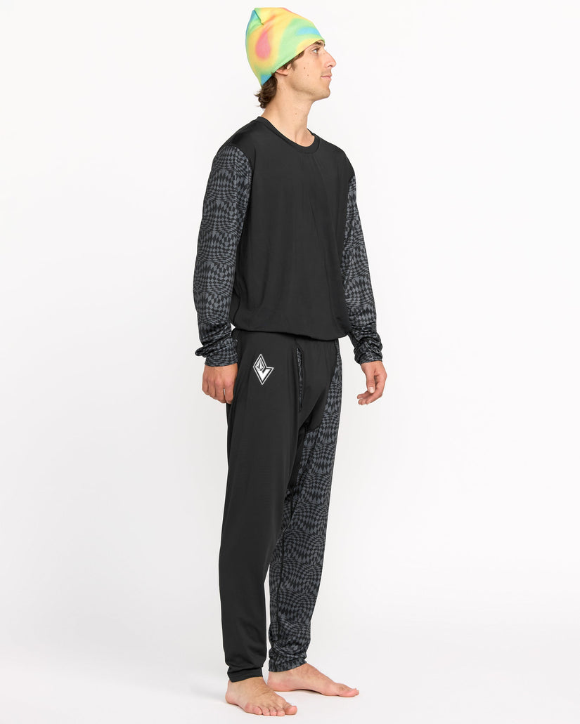 M V-Science Base Layer Trousers - Black/Charcoal