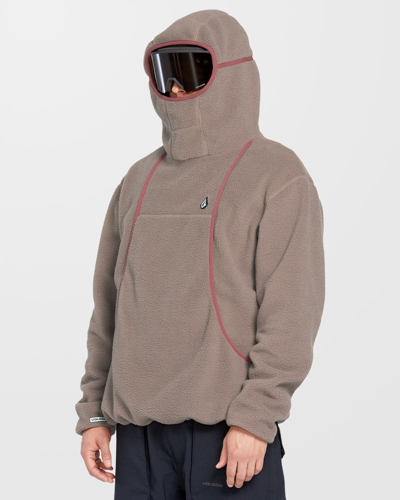 Untethered Balaclava Hoodie - Chestnut Brown
