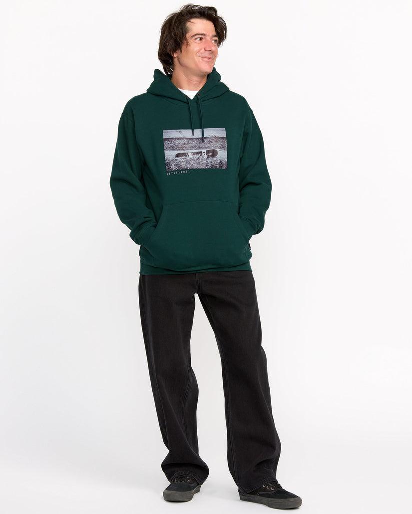 Essential Hoodie - Black Green