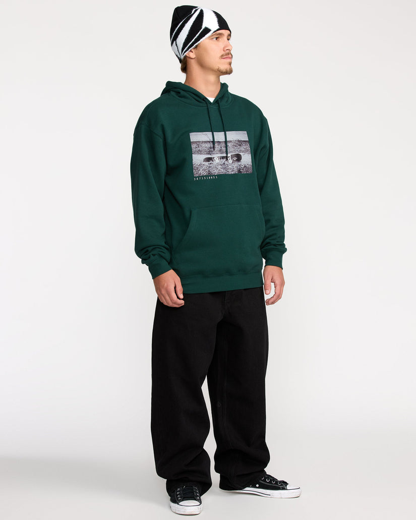 Essential Hoodie - Black Green