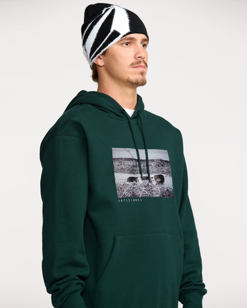 Essential Hoodie - Black Green