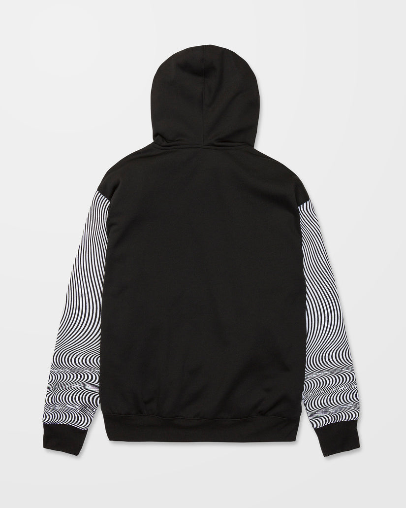 Hydro Riding Hoodie - Black/White