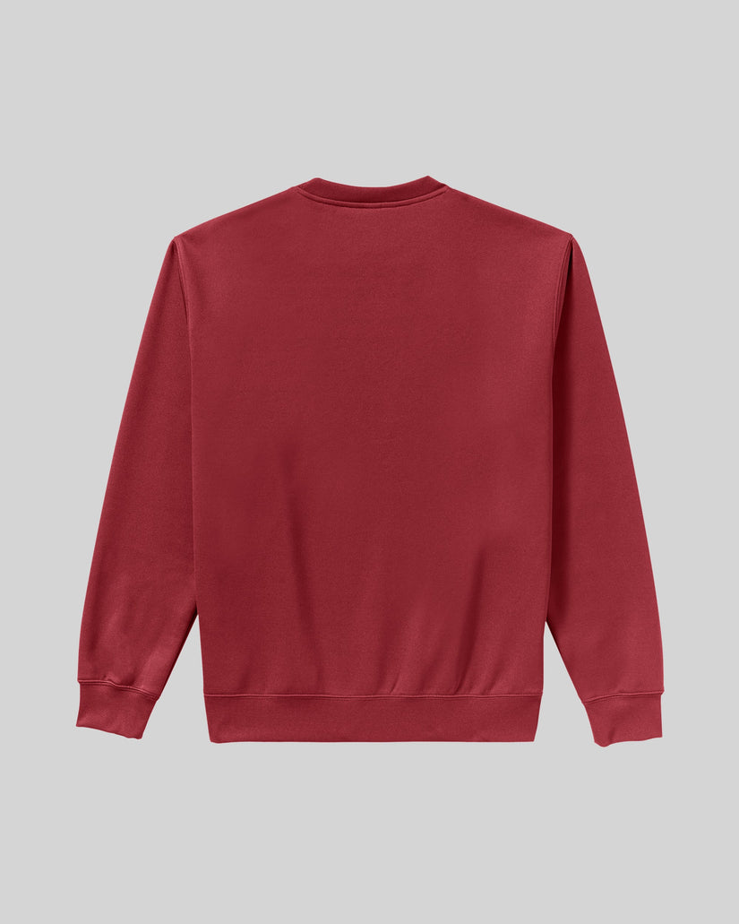 Hydro Fleece Sweatshirt - Burnt Red