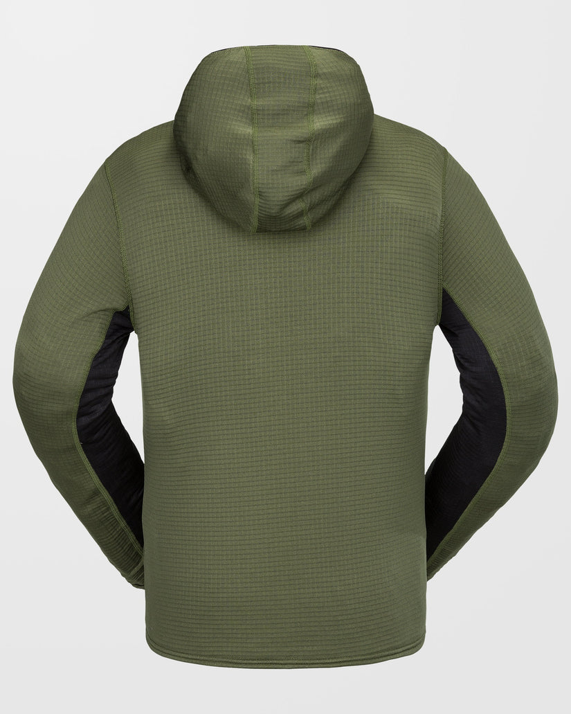 Gridlock Full Zip Hoodie - Ivy