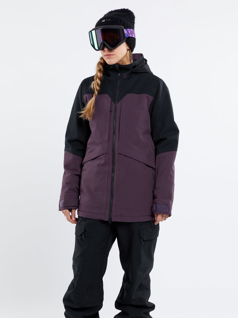 Shelter 3D Stretch Jacket - BLACKBERRY (H0452409_BRY) [43]