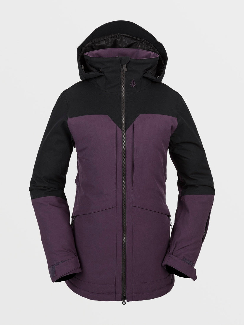 Shelter 3D Stretch Jacket - BLACKBERRY (H0452409_BRY) [F]