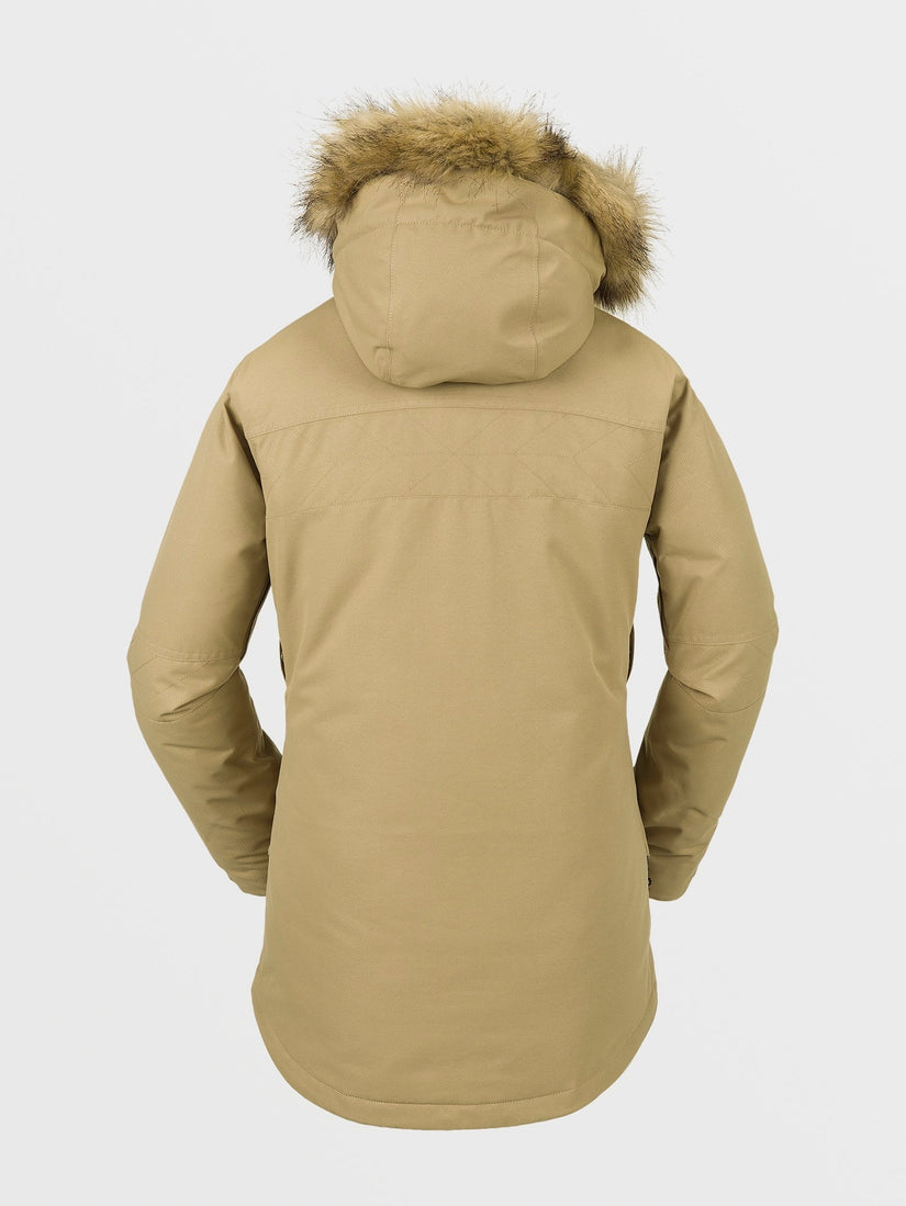 Fawn Insulated Jacket - DARK KHAKI (H0452410_DKA) [B]