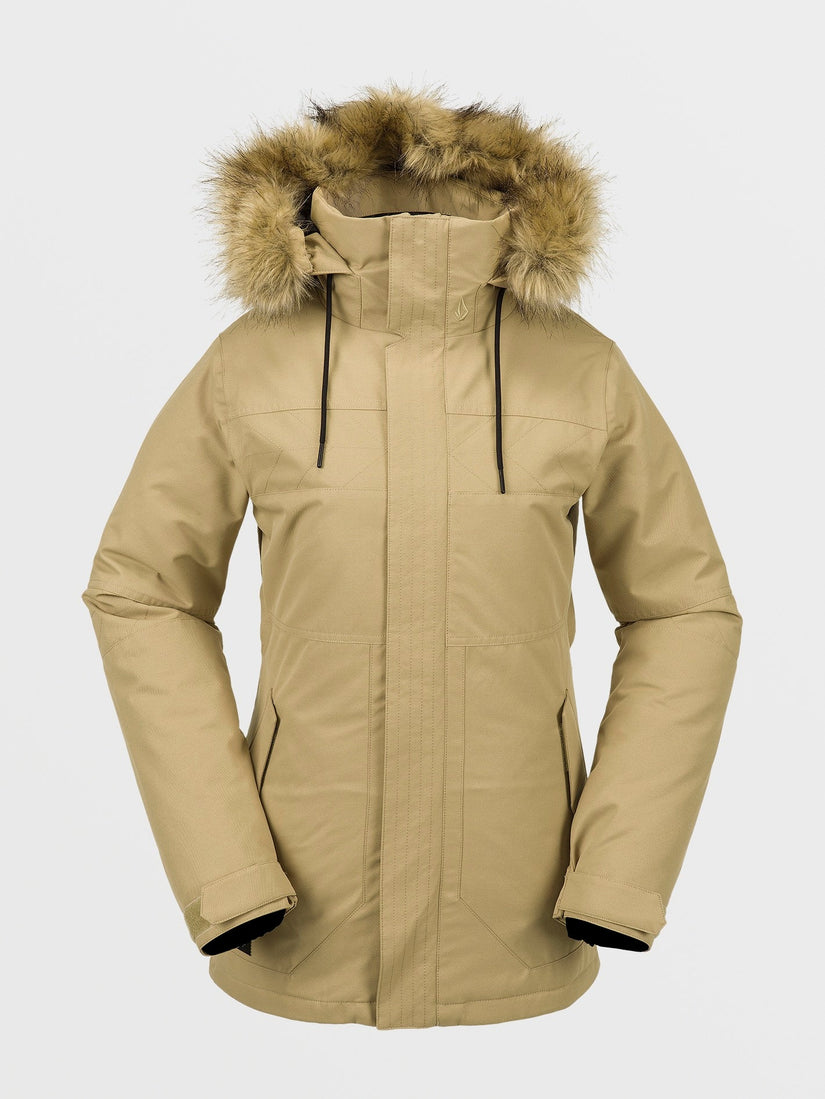 Fawn Insulated Jacket - DARK KHAKI (H0452410_DKA) [F]