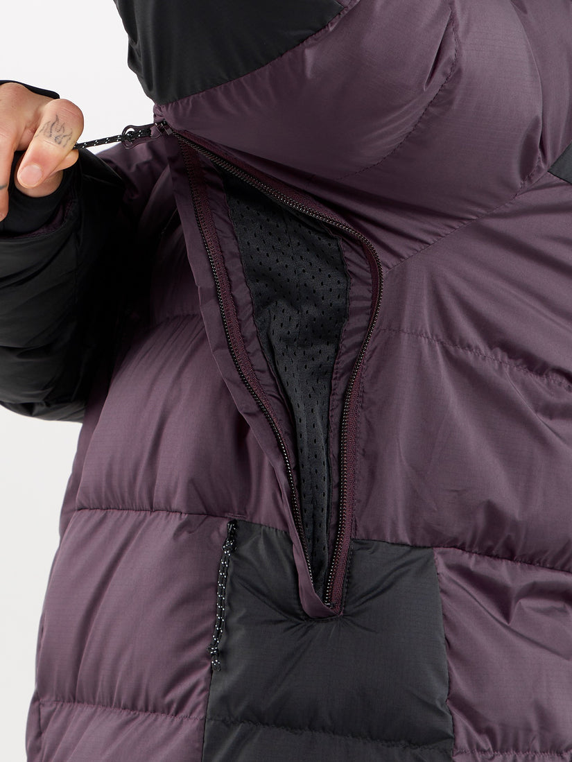 Puffleup Jacket - BLACKBERRY
